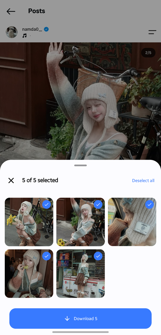Gallery picker