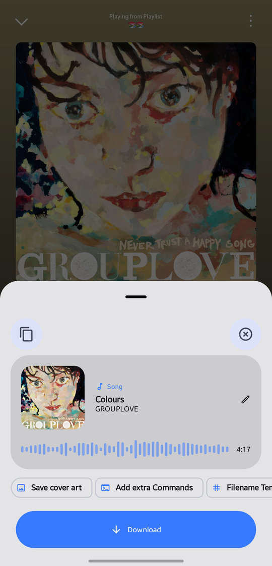 Song preview